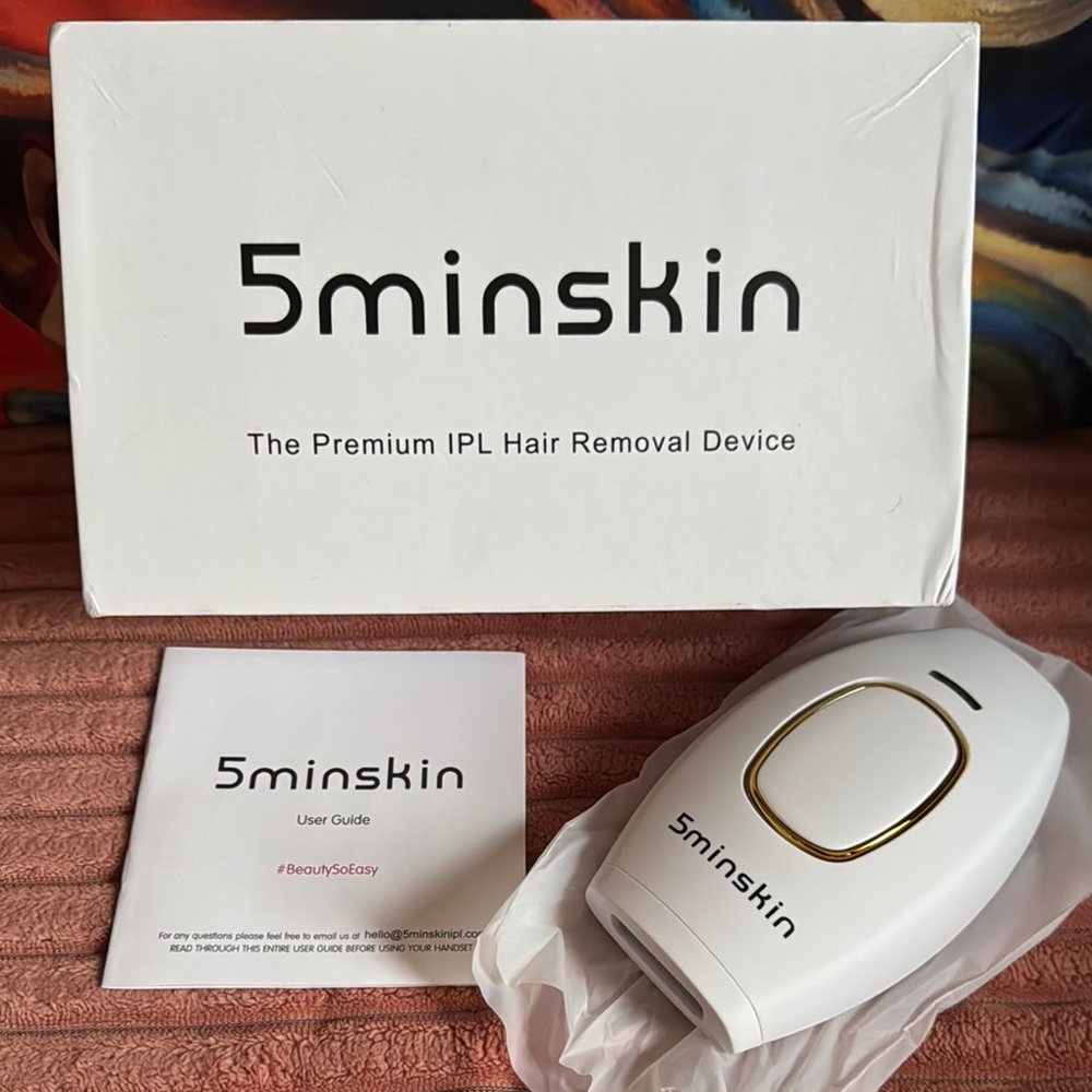 IPL Hair Removal Device - White and Gold
